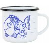 BELIS Smaltovaný hrnček 8 cm 350 ml