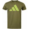 adidas Karate tričko s krátkym rukávom zelená