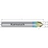 Karnasch 3062000300 | Tvrdokovový odihlovač 3,0x10-40x4 mm, Z=3
