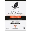 Blok Clairefontaine Lavis Technical drawing - A4, 10 listov, 200 g