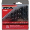 STAVTOOL - Vrtáky do kovu čierne sada 19 dielov P11029A