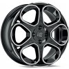 Alu disk MSW URBAN CROSS MSW 83 7x17, 5x110, 65.1, ET25 GLOSS BLACK FULL POLISHED