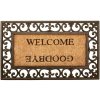 Esschert Design Vonkajšia rohožka Welcome/Goodbye, 75,5x40 cm