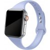 MojRemienok.sk Slim silikónový remienok pre Apple Watch 42 mm/44 mm/45 mm/46 mm/49 mm Farba: fialová