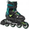 Rollerblade Microblade XT Black/Petrol Green - 36,5/40,5