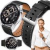 KOŽENÝ OPASOK PRE XIAOMI MI WATCH WATCH 2 WATCH S1 S2 S3, ELEGANTNÝ