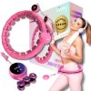 Hula hop s výstupkami Hikey 45 cm, ružový