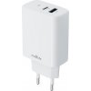Nabíječka Maxlife MXTC-10-30AC PD QC 1x USB-C 1x USB 30W bílá