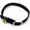 Beeztees Obojek pro kočky nylonový černý 6-29cm x 10mm