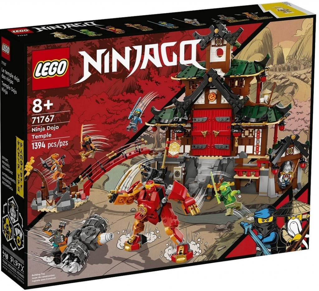 LEGO® NINJAGO® 71767 Chrám bojových umění nindžů od 149,9 € - Heureka.sk
