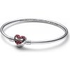 Pandora Pevný strieborný náramok Spider-Man 592324C01 17 cm