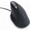 GEMBIRD myš MUS-ERGO-03, Vertikální - Ergonomická, drátová USB, podsvícená, šedá