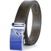 Kožený opasok s automatickou prackou BLUE TOP Olivová