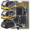 Procraft PBC set-2 (Sada batérie 20V 4Ah (2 ks) + 1 nabíjačka Procraft PBC-Set 2)