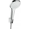 Hansgrohe Croma Select E - Sprchový set 110 1jet s hadicou 1600 mm, biela/chróm 26412400