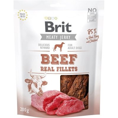 Brit Jerky Snack - Beef and chicken Fillets 200 g