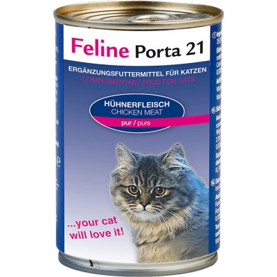 Feline Porta 21, 12 x 400 g - čisté kuracie mäso
