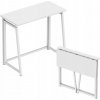 HUZARO Skladací písací stôl Mark Adler Leader 1.5 Biely 80x40cm