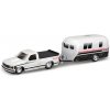 Maisto Design Tow+Go Chevy 454 SS PickUp & Camper Trailer 1:64