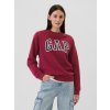 GAP Oversize mikina fleece Červená S Červená Červená