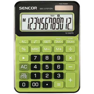 Sencor SEC 372T/GN Stolná kalkulačka