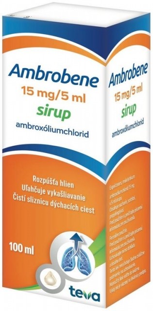Ambrobene 15 mg/5 ml sir.1 x 100 ml/300 mg