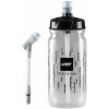 Fľaša na bicykel Leatt SteadySip Convertible 600 ml - clear