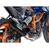 GPR Koncovka výfuku Slip-on GPR GP-REVO HU.59.6.GPRBLTIT Titanium Matte Black including removable db killer and link pipe