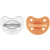 CHICCO Cumlík Physio Luxe orange/gray 6-16m, 2ks