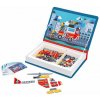 Janod Magnetická kniha skladačka Požiarnici Magnetibook