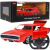 RASTAR RC Auto Dodge Charger R T 1:16 na diaľkové ovládanie s LED Svetlom a Zvukom, červené