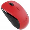 Genius NX-7000/Kancelářská/Optická/1 200 DPI/Bezdrátová USB/Červená 31030027403