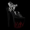 Pleaser Flamingo-808NLFL C/B-R - Veľkosť 40