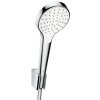 Sprchová hlavica s hadicou Hansgrohe Croma Select biela/chróm 26410400