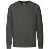 Fruit of the Loom Pánska mikina 62-156-0 Light Graphite -Solid M