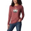 Columbia Dámske tričko Hidden Haven™ LS Tee hnedo ružové Farba: Beetroot, Unbea, Veľkosť: S
