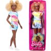 MATTEL Barbie modelka 180 batikovaný krátky overal