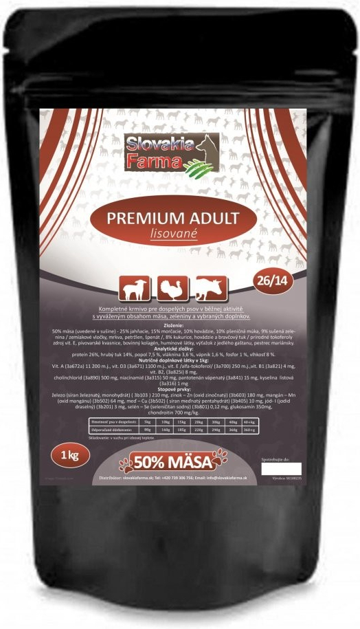 Slovakia Farma Premium Adult 26/14 1 kg