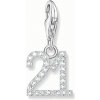 THOMAS SABO prívesok charm Number 21 2135-051-21