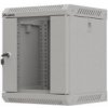 Lanberg závesná racková skriňa 10'' 6U 300x300 sivá sklenené dvere (flat pack)