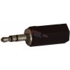 Redukcia jack 3,5 stereo / jack 2,5 stereo