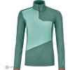 ORTOVOX Fleece Light Zip Neck dámska mikina, arctic grey XS