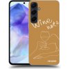 Picasee silikónový čierny obal pre Samsung Galaxy A55 5G A556B - Wine not