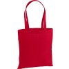 Westford Mill Taška W201, bavlněná, objem 10l COT50020124899-classic red Červená Univerzální