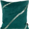 Takoy Zamatová Obliečka na vankúš BLINK 34 s potlačou priečnych zlatistých pruhov-HF-395860 | 45 x 45 cm