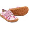Detské Tenisky Froddo Barefoot Canvas Flowers - Pink Veľkosť: 22