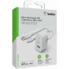 Belkin Boost Charge USB-A Wall Charger 12W + 1m USB/Lightning kabel - White