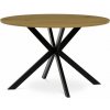 Autronic Twis HT-F4120OAK Jídelní stůl kulatý 120 x 120 cm divoký dub