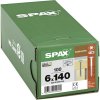SPAX R 88193 m.Spitze/T-STAR 0251010601405 skrutka do dreva 6 mm 140 mm T-STAR plus ocel WIROX 100 ks; 0251010601405
