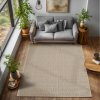 Kusový koberec Loom 4300 beige Kruh 160 cm průměr